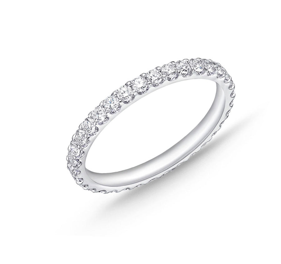 Memoire "Odessa" Platinum Diamond Eternity Band