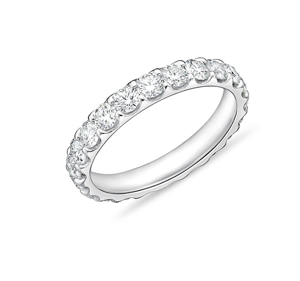 Memoire "Odessa" Platinum Diamond Eternity Band
