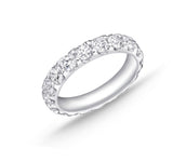 Memoire "Odessa" Platinum Diamond Eternity Band