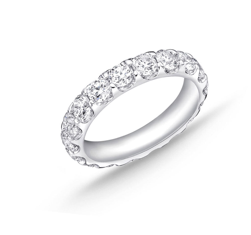 Memoire "Odessa" Platinum Diamond Eternity Band