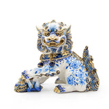Yin Foo Dog Chinoiserie Figurine