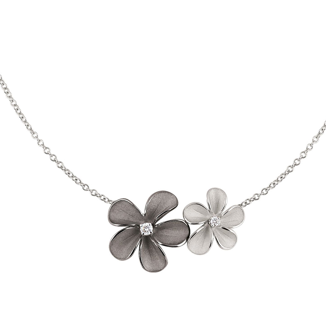 Annamaria Cammilli “Cherry Bloom” Collier 18kt Gold Diamond Necklace