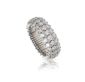 Roberto Demeglio "Extensible" Giotto Diamond 18kt White Gold Stretch Ring