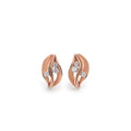 Annamaria Cammilli "Dune" 18kt Pink Champagne Gold Diamond Earrings