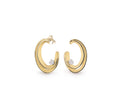 Annamaria Cammilli "Dune" 18kt Sunrise Yellow Gold Diamond Earrings