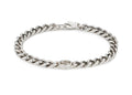 Gucci "Interlocking G" Sterling Silver Link Chain Bracelet