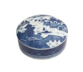 Mottahedeh Blue Canton Round Covered Box