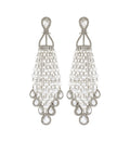 Etho Maria Diamond Drop Earrings in 18kt White Gold