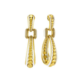Etho Maria Diamond Drop Earrings in 18kt Yellow Gold