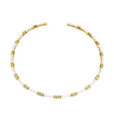 Etho Maria Yellow Diamond Choker Necklace in in 18kt Yellow Gold