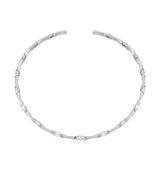 Etho Maria Marquise Diamond Choker Necklace in Gold & Platinum