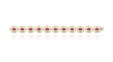 Goshwara "G-One" Ruby Bracelet with Diamonds