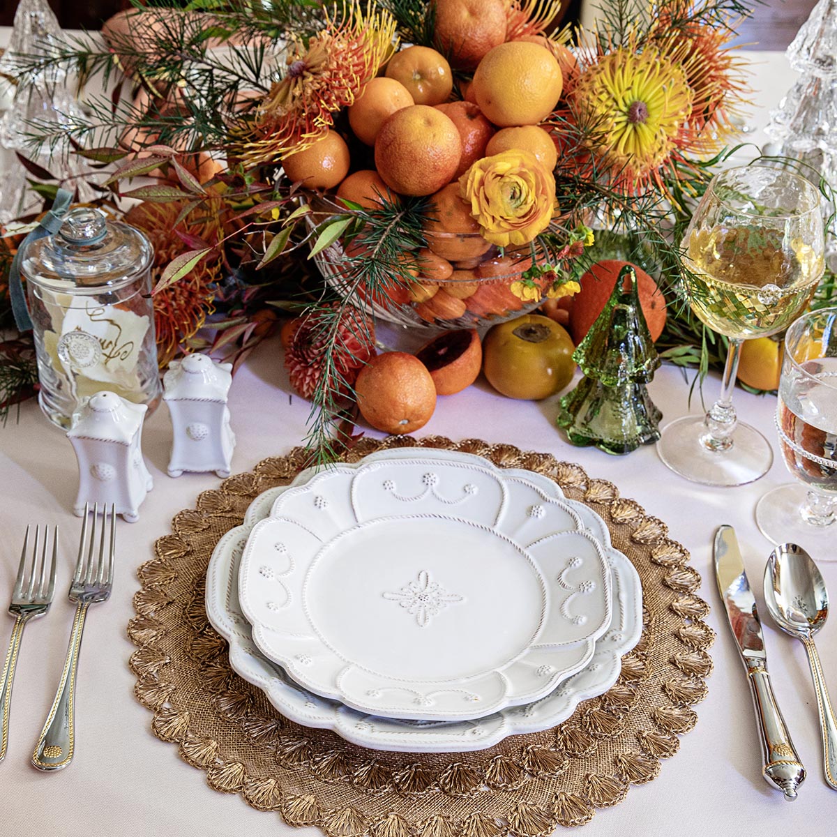 Dessert Plate - Whitewash