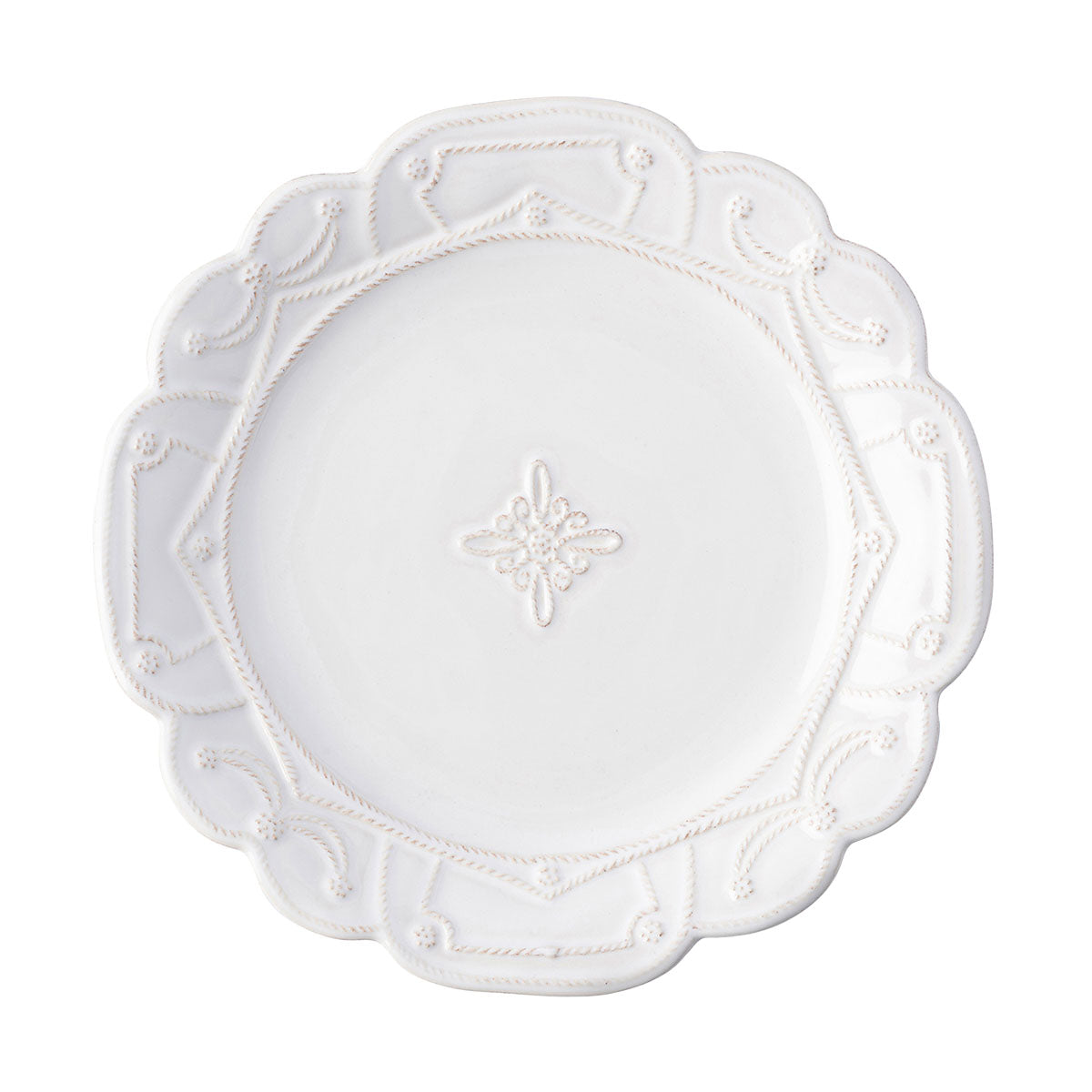 Juliska Jardin Du Monde Dinner Plate - Whitewash