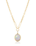 Goshwara "G-One" Opal Cabochon Pendant Necklace