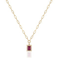 Goshwara "G-One" Rubellite and Diamond Carved Medallion Pendant Necklace