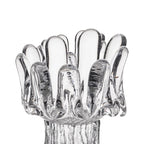 Sunflower Medium Votive, Clear