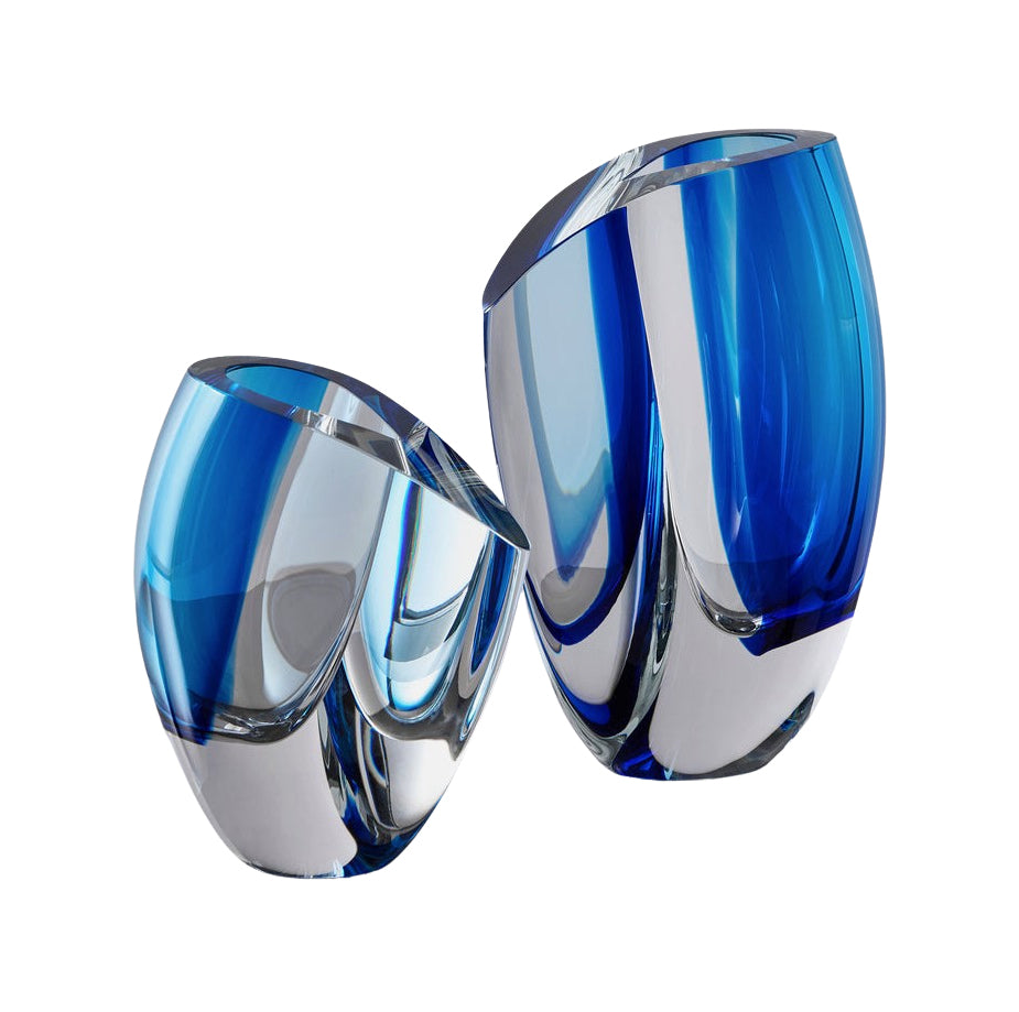 Mirage Vase Large, Blue
