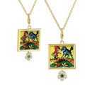 Francesca Villa Abracadabra Luxe Red Riding Hood & The Wolf Necklace