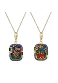 Francesca Villa Abracadabra Luxe Bam Batman and Riddler Necklace