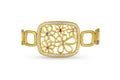 Flora Frame Bracelet - Mixed Sapphire - Leigh Maxwell Jewelry