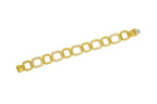 Cushion Link Diamond Bracelet
