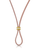 Leather Cord with Diamond Slider - All Colors - Leigh Maxwell Jewelry