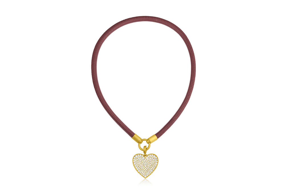 Thick Leather Marsala Cord