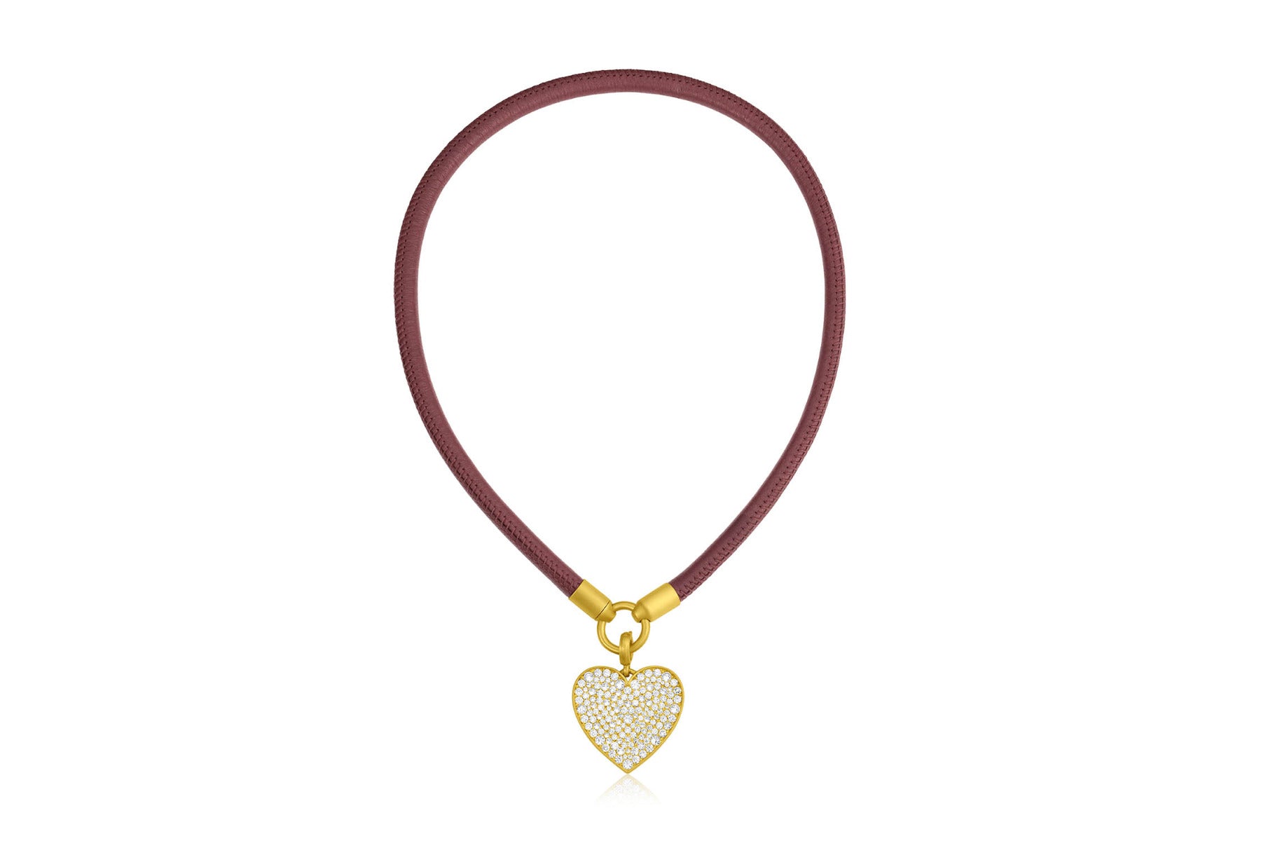 Thick Leather Marsala Cord