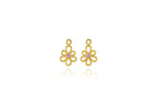 Flora Earring Charms - Purple Sapphire