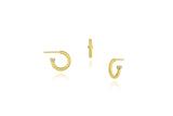 Amani Mini Hoop Earrings - Leigh Maxwell Jewelry
