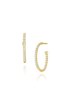 Amani Large Hoop Earrings - Leigh Maxwell Jewelry