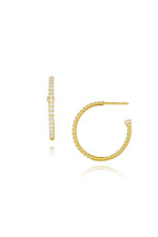 Pavé Medium Hoop