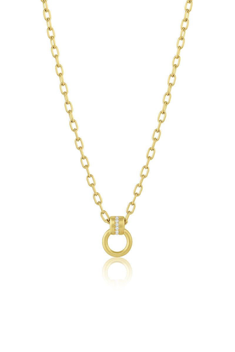 Amani Ring Necklace - Leigh Maxwell Jewelry