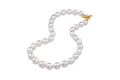 Leigh Maxwell Jewelry Knotted South Seas Pearl Strand with Diamond Accent in 18K Yellow Gold