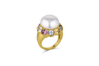 Pearl & Gemstone Ring - South Seas Pearl & Sapphires