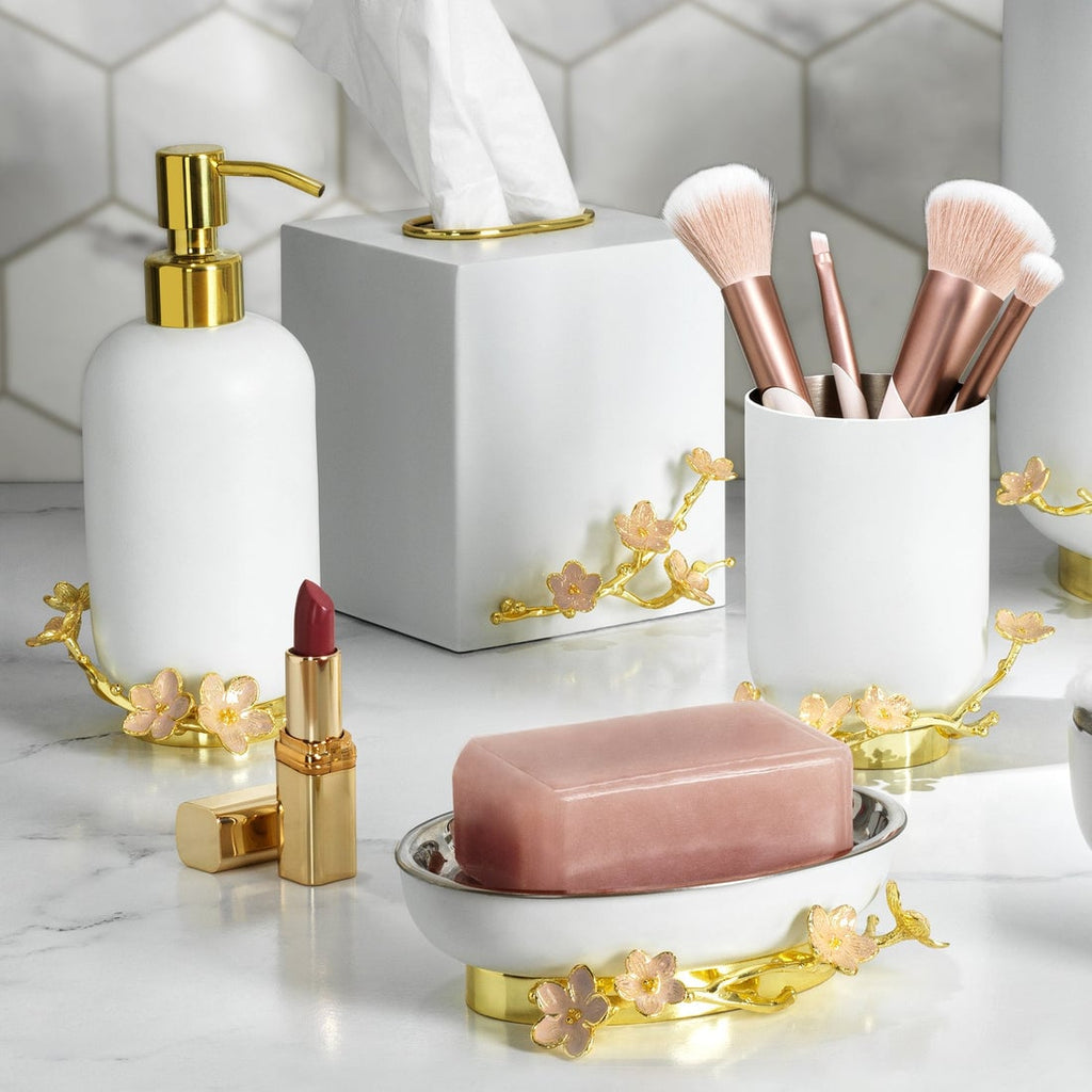 Cherry Blossom Toothbrush Holder