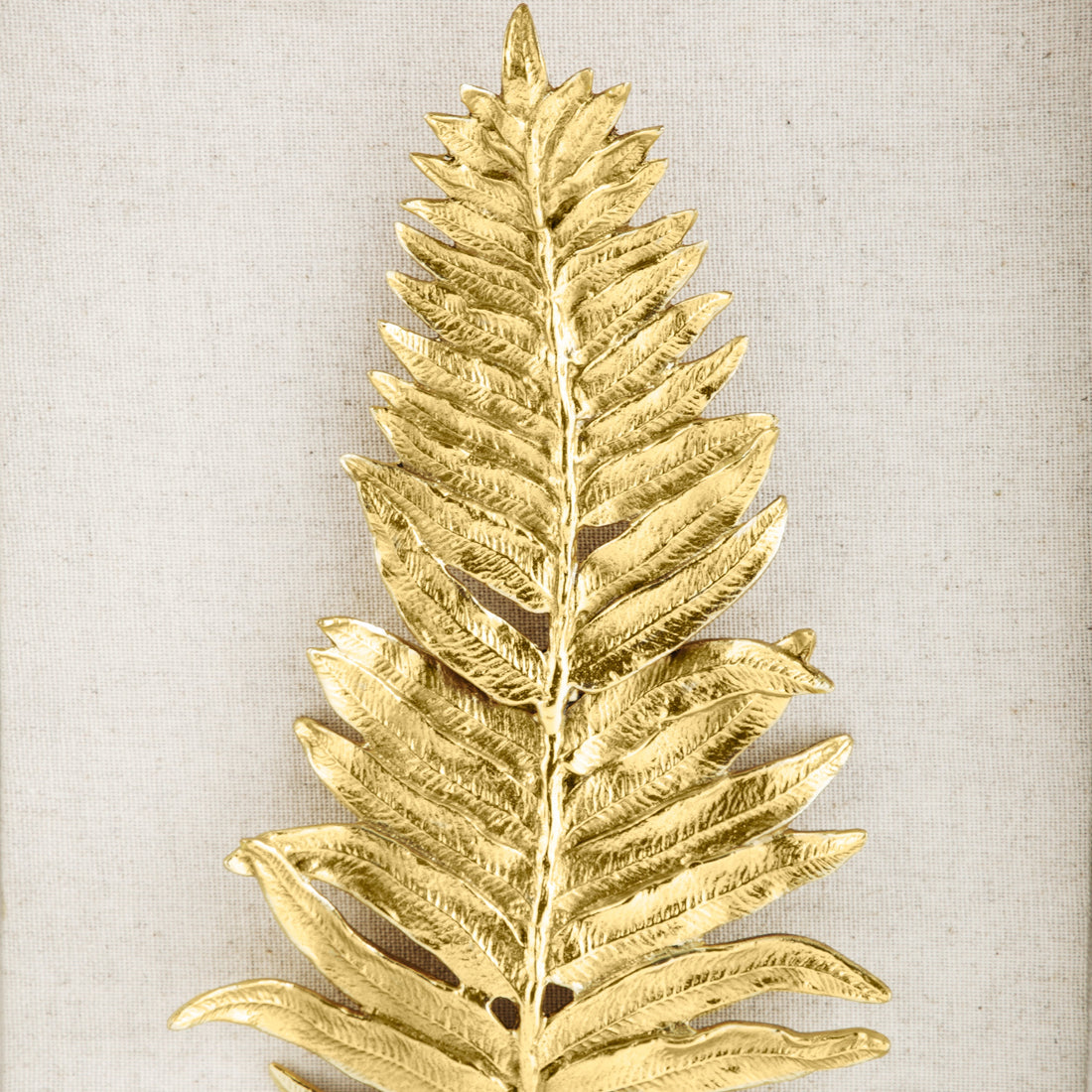 Fern Fabric Shadow Box