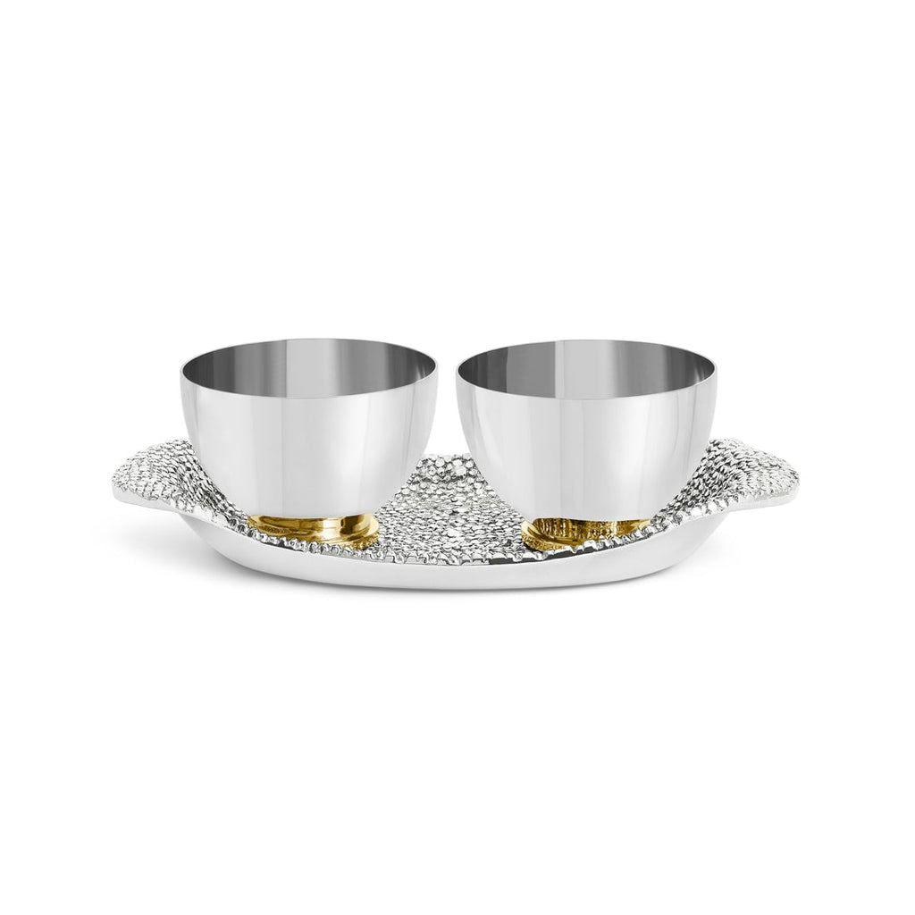 Michael Aram Shagreen Double Dish with Tray