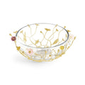 Michael Aram Wildflowers Large Glass Bowl