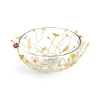 Michael Aram Wildflowers Large Glass Bowl