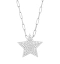 Phillips House "Affair" Infinity 14kt White Gold Large Diamond Star Necklace