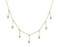 Phillips House Infinity Diamond Station 14kt Yellow Gold Necklace