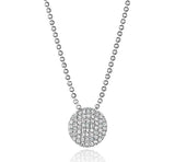 Phillips House "Affair" Infinity Mini 14kt White Gold Diamond Necklace