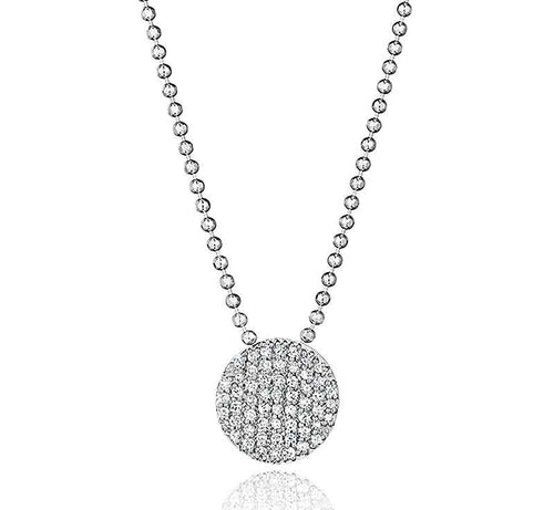 Phillips House "Affair" Infinity Mini 14kt White Gold Diamond Necklace