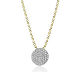 Phillips House "Affair" Mini 14kt Yellow Gold Diamond Infinity Necklace