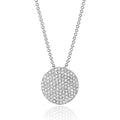 Phillips House "Affair" 14kt White Gold Diamond Infinity Necklace