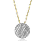 Phillips House "Affair" 14kt Yellow Gold Diamond Infinity Women's Necklace