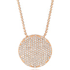 Phillips House "Affair" Infinity 14kt Rose Gold Large Diamond Necklace