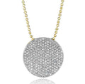 Phillips House "Affair" 14kt Yellow Gold Diamond Infinity Large Necklace